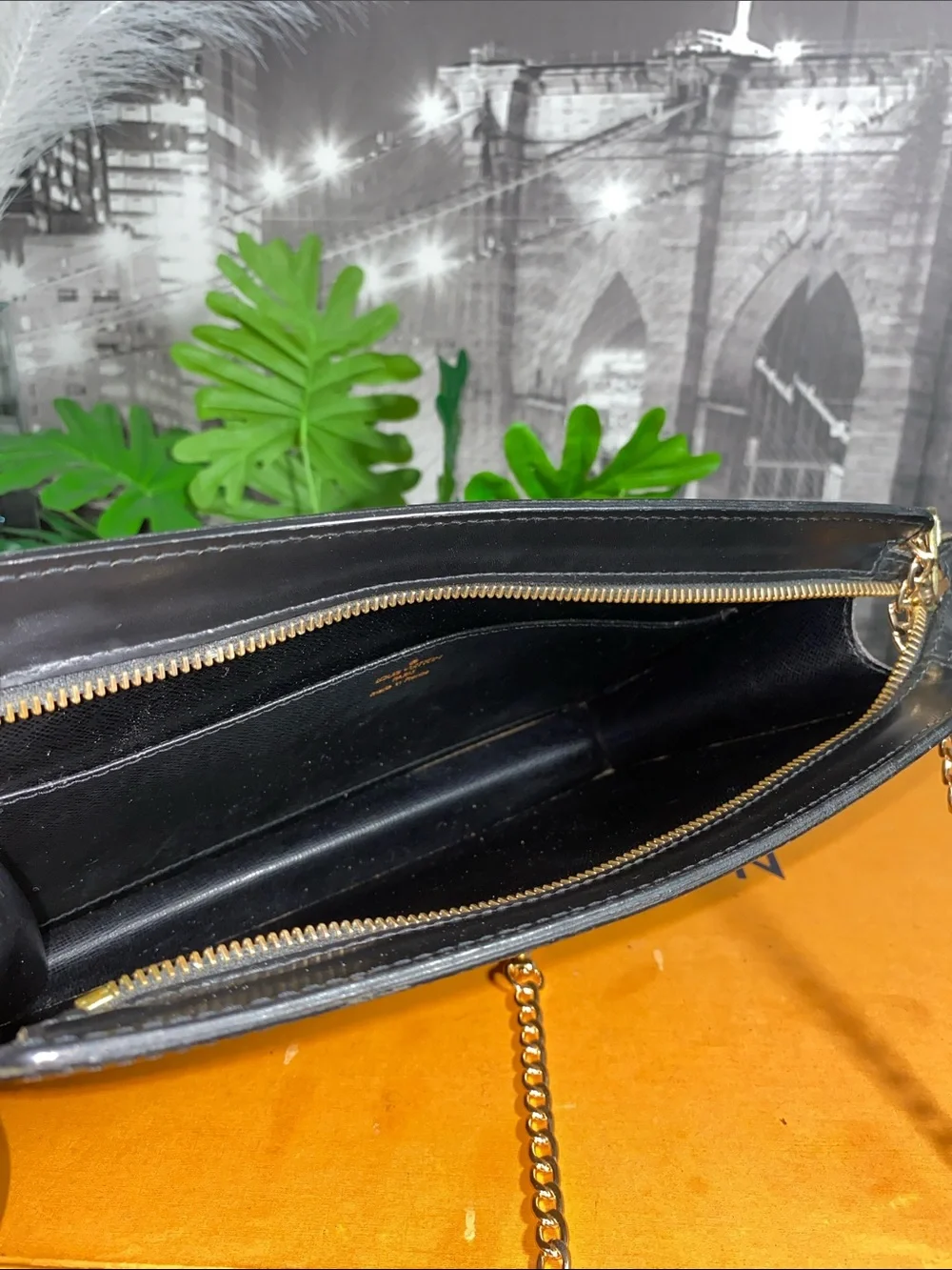 Authentic Rare Louis Vuitton Vintage Black Epi Leather Bag